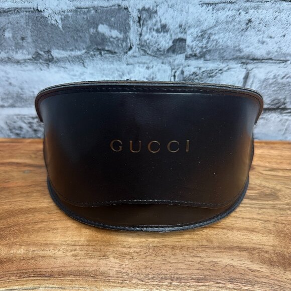 EUC Gucci Silver GG Sunglasses Leather Case Included Cloth & Bag O/S (2938/N/S) main image 5